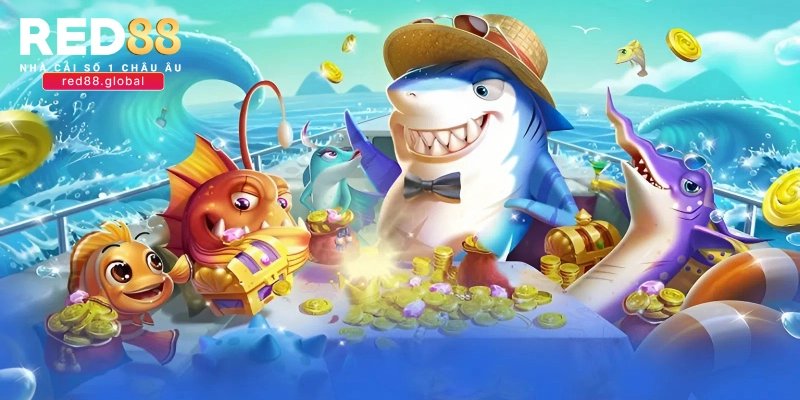 Điểm qua các trò chơi hot hàng đầu ở nền tảng bắn cá RED88