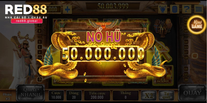 Khám phá top 4 sảnh game nổ hũ RED88 đang được nhiều người yêu thích nhất 2025